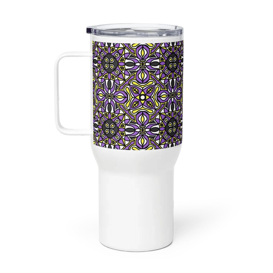 Non-Binary Abstract - Travel Mug product image (5)