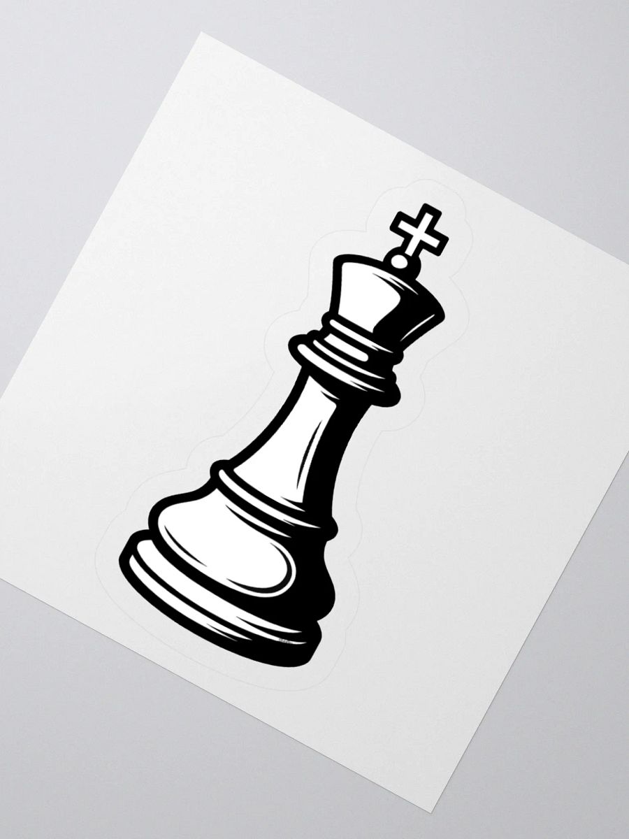 Classic Chess King Sticker product image (6)