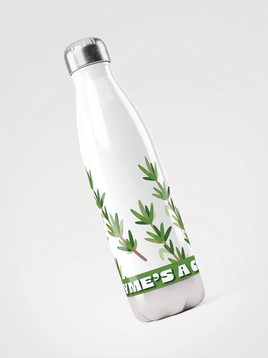 Thyme's a Changin' Water Bottle product image (3)