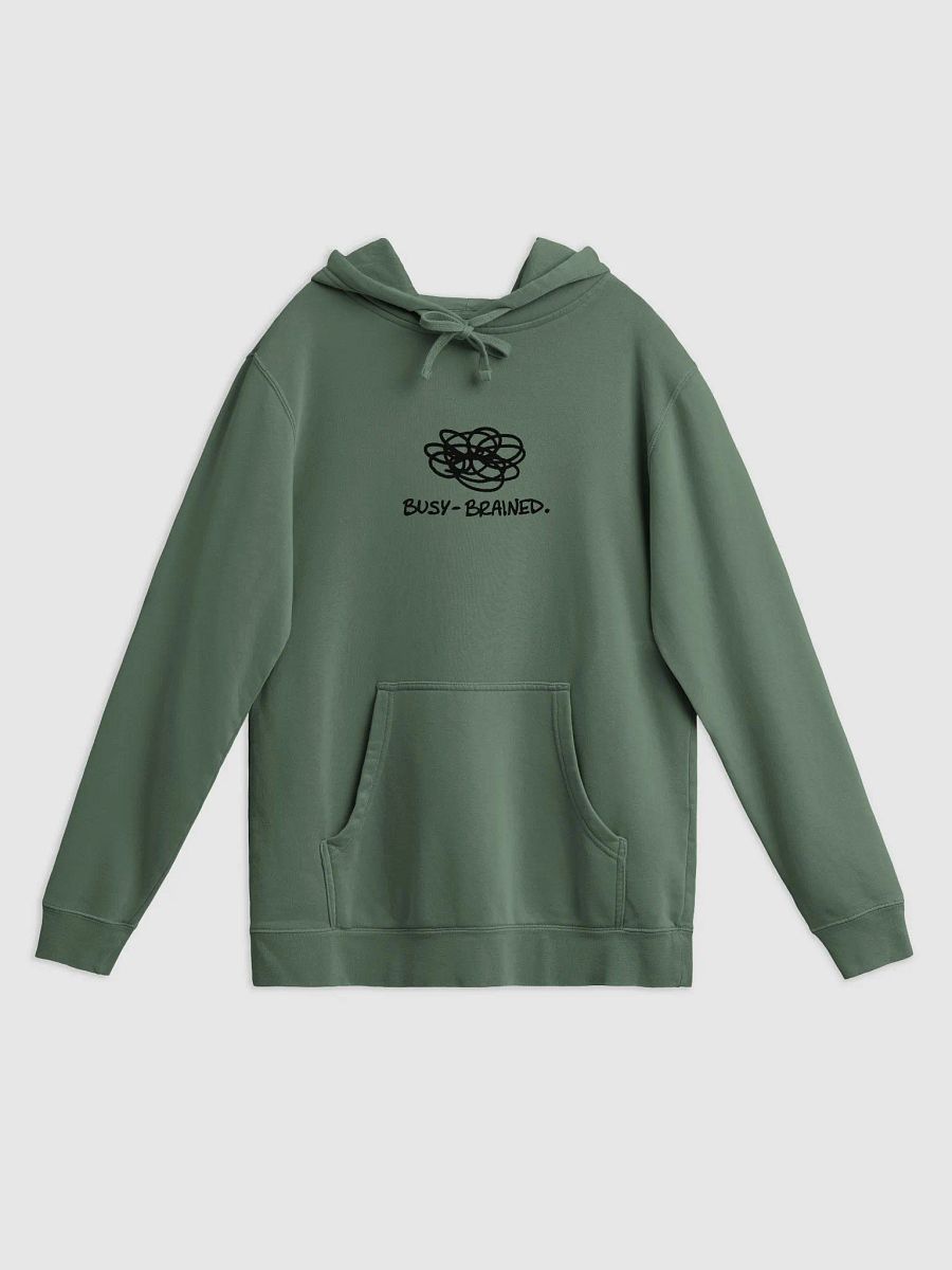 BUSY-BRAINED Printed Pigment Hoodie product image (1)
