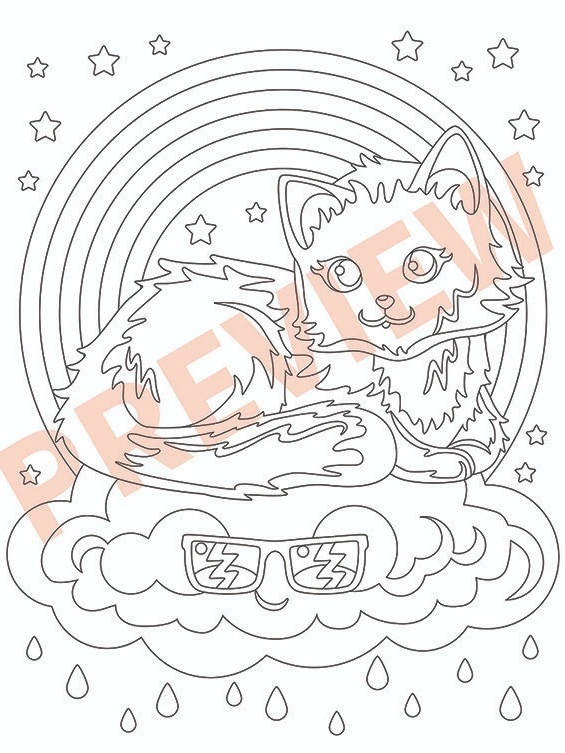 90's Joob Coloring Page product image (1)