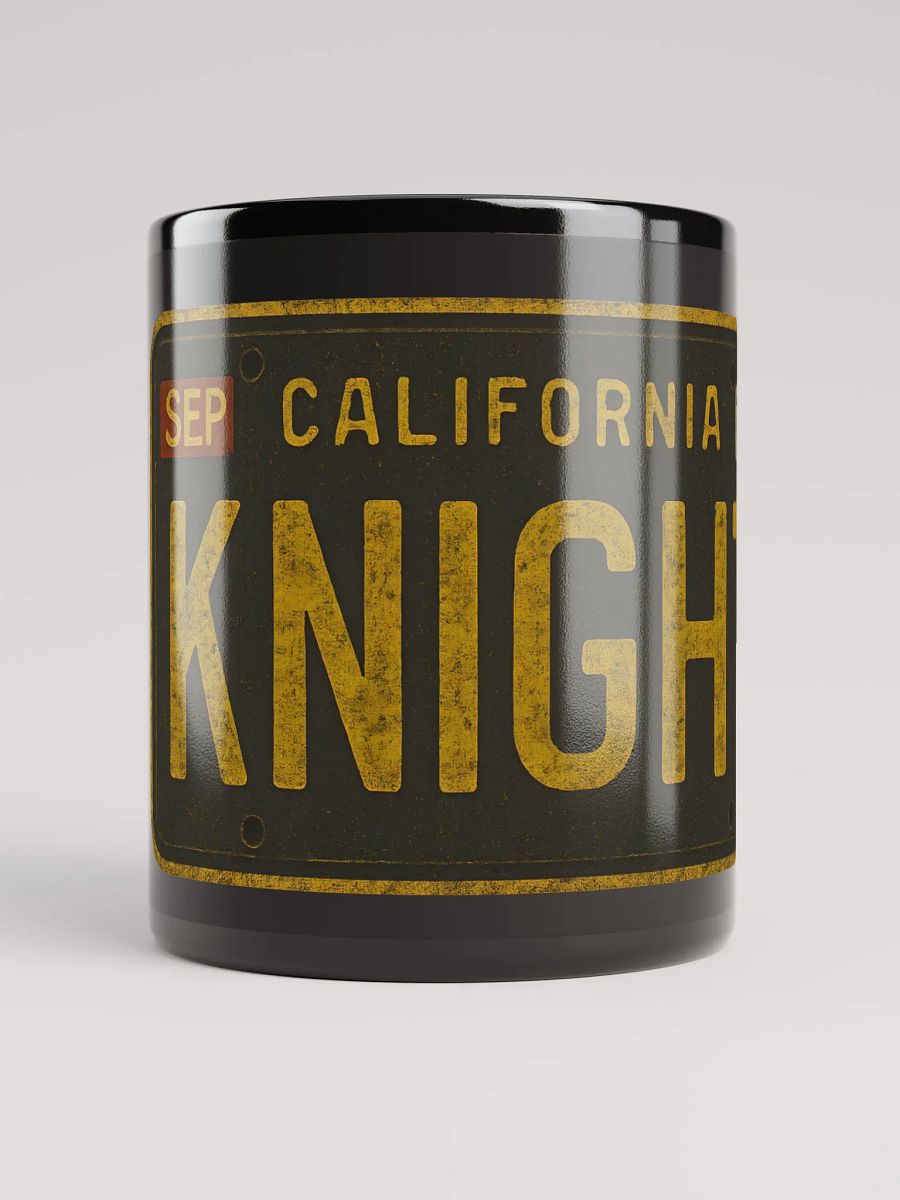 Black License Plate Mug product image (9)