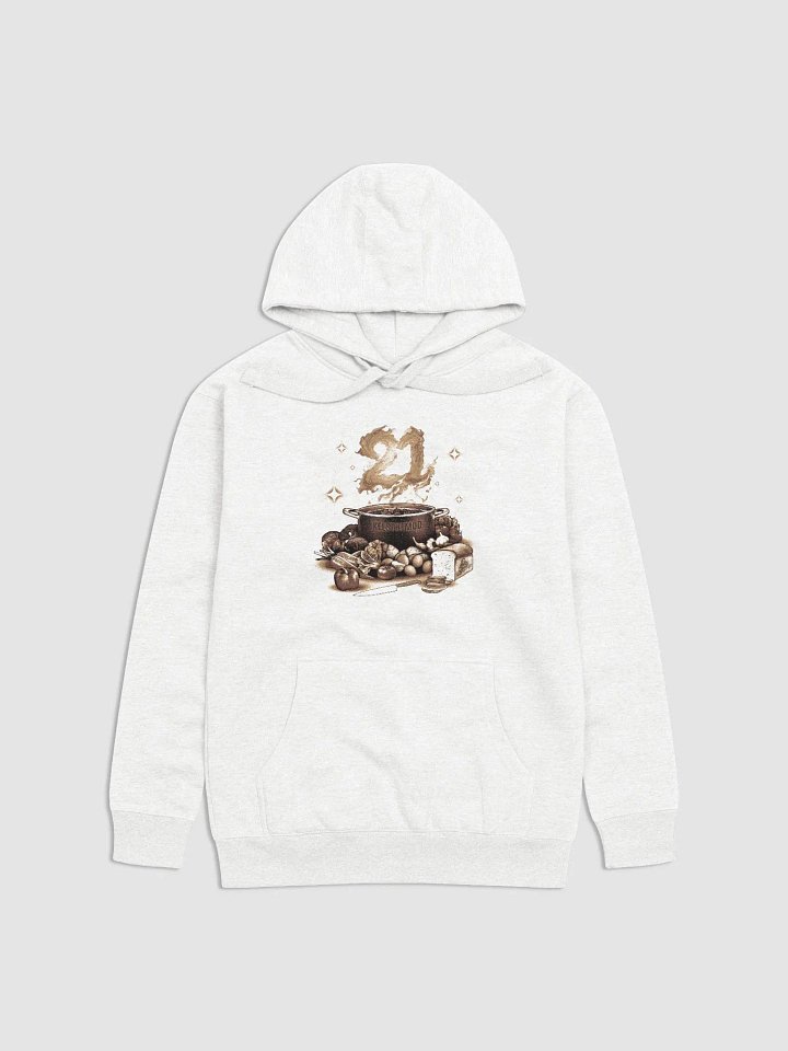 Rank 21 Ultimate Chef White Hoodie product image (1)