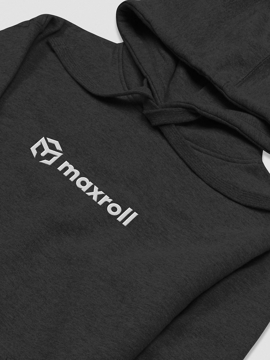 Maxroll Embroidered Hoodie - Black/White product image (3)