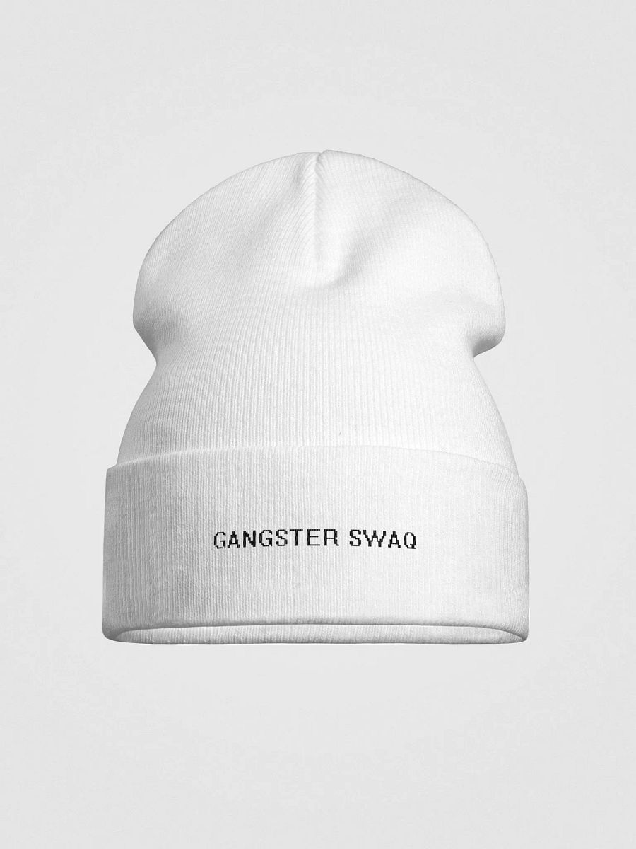 Gangster Swaq Beanie (White) product image (1)