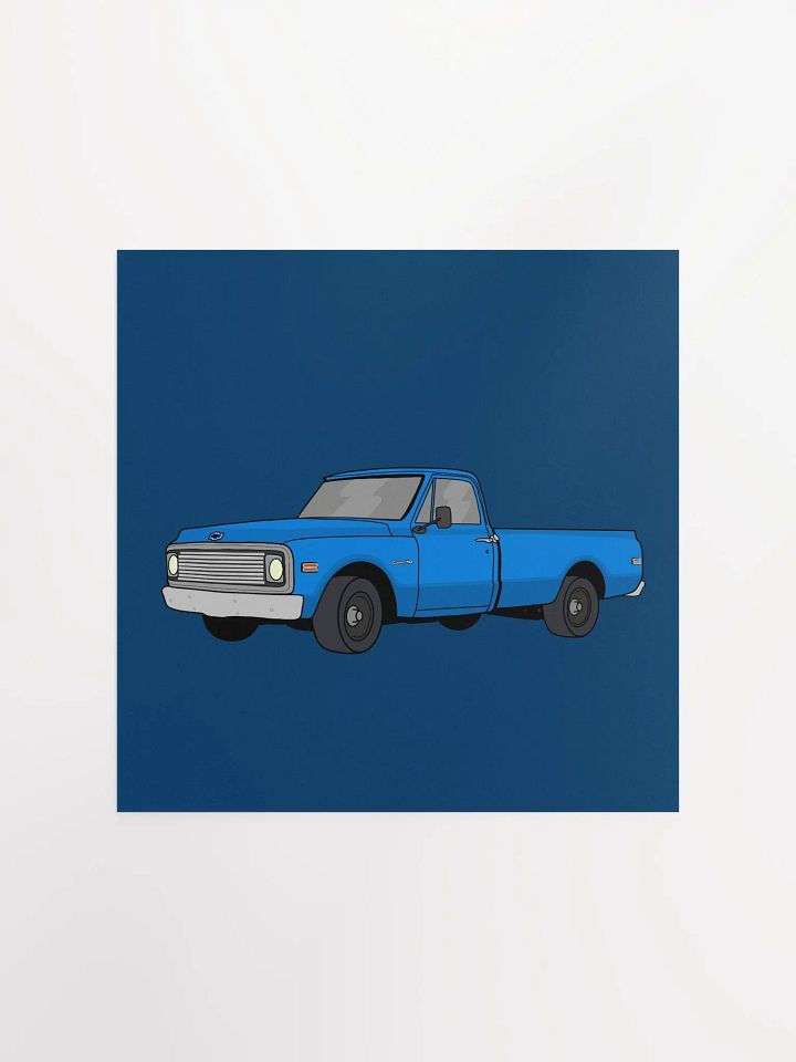 Caffeinated Gearhead's Car Collection - Chevrolet C10 - Poster product image (1)