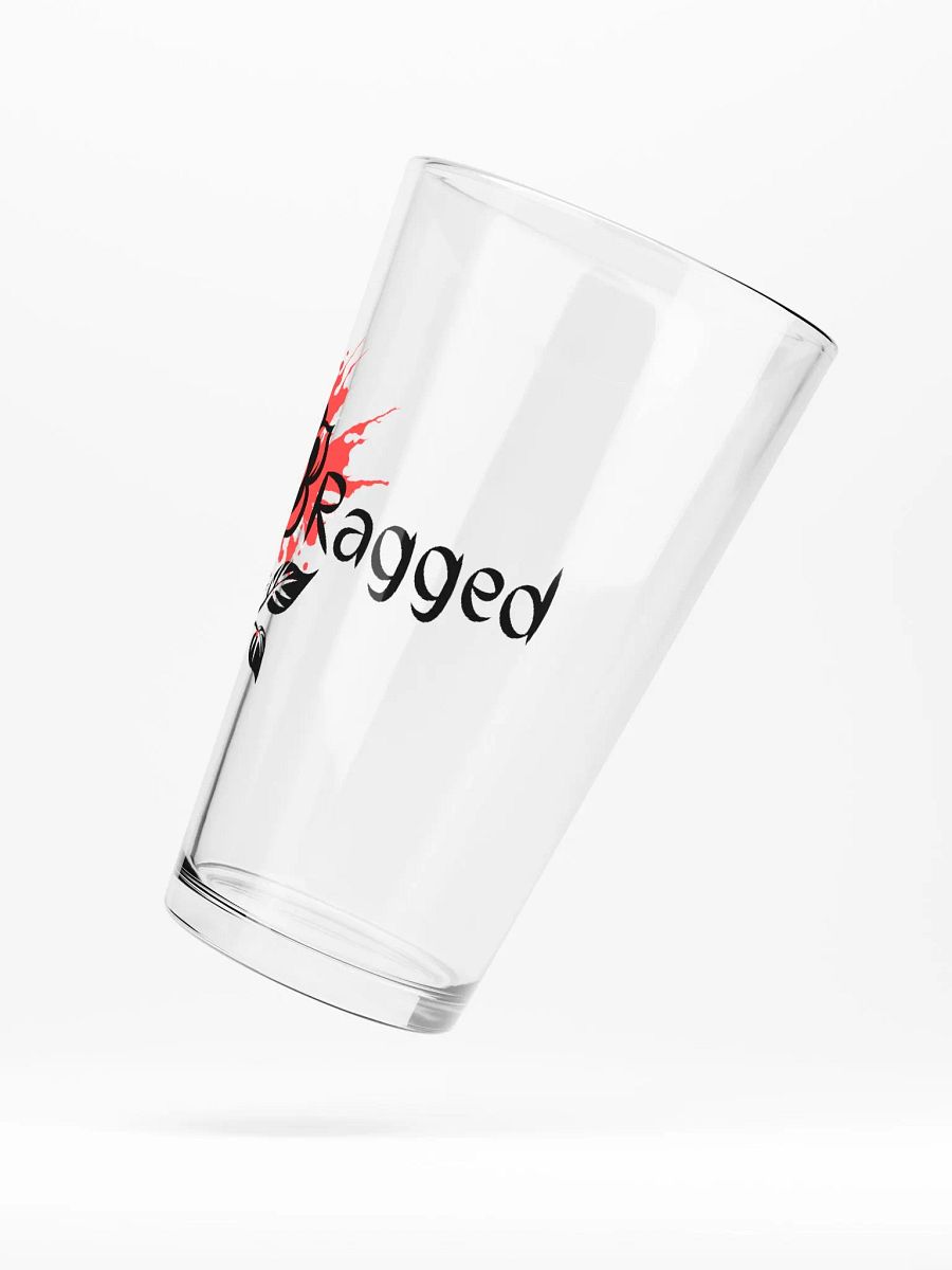 Ragged Rose Red Shaker Pint Glass product image (5)