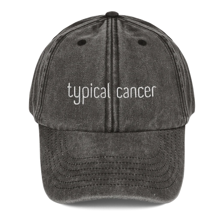 Typical Cancer Vintage Wash Dad Hat product image (1)