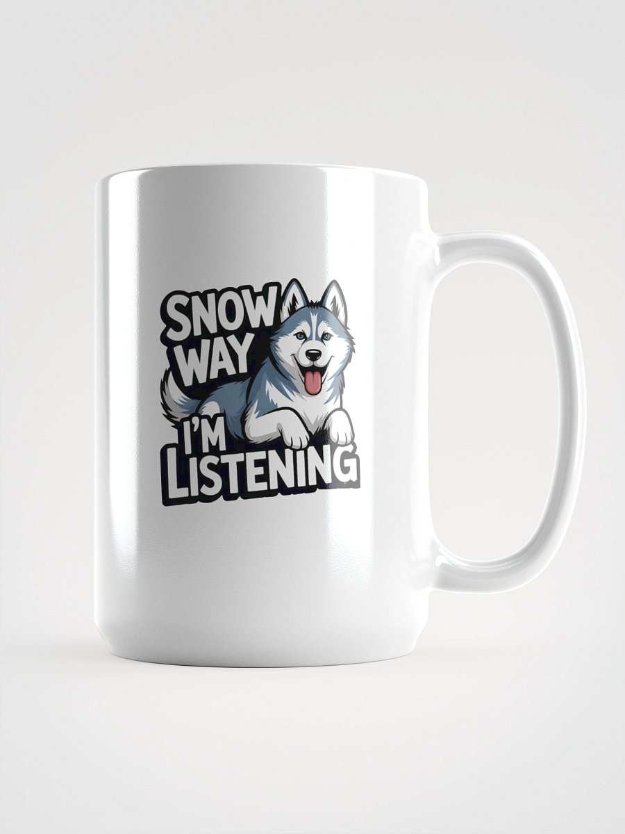 Snow Way Husky Cartoon Mug product image (1)