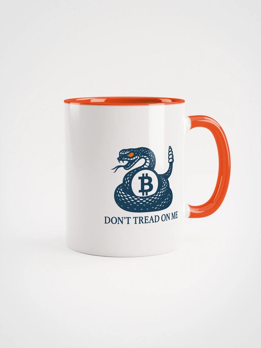 Don't Tread On Me Orange Mug product image (1)