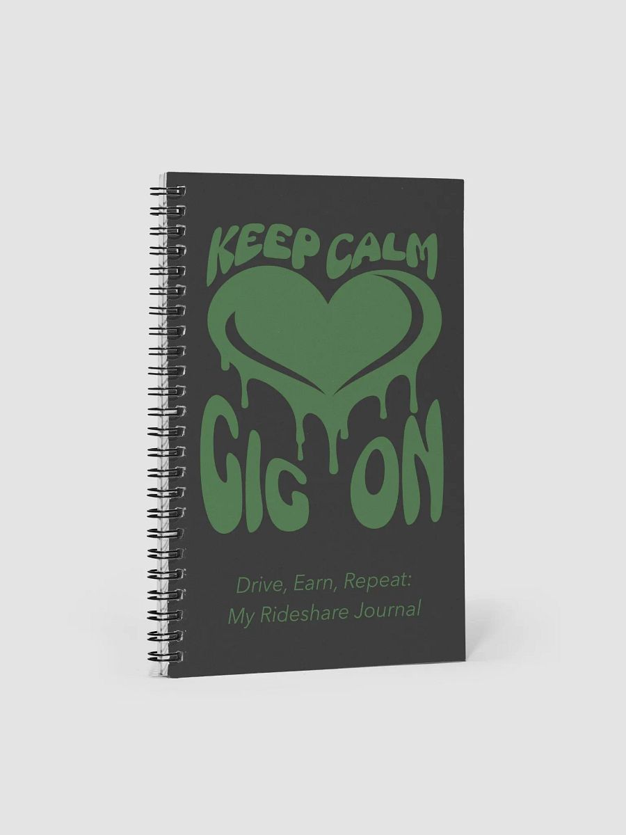 Keep Calm, Gig On Spiral Notebook Journal product image (4)