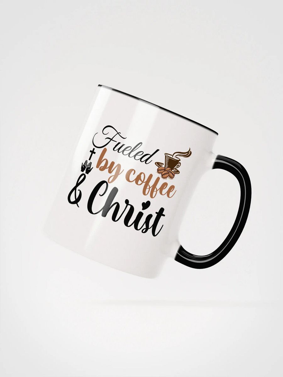 Fueled By Coffee and Chris, Ceramic Mug. product image (2)