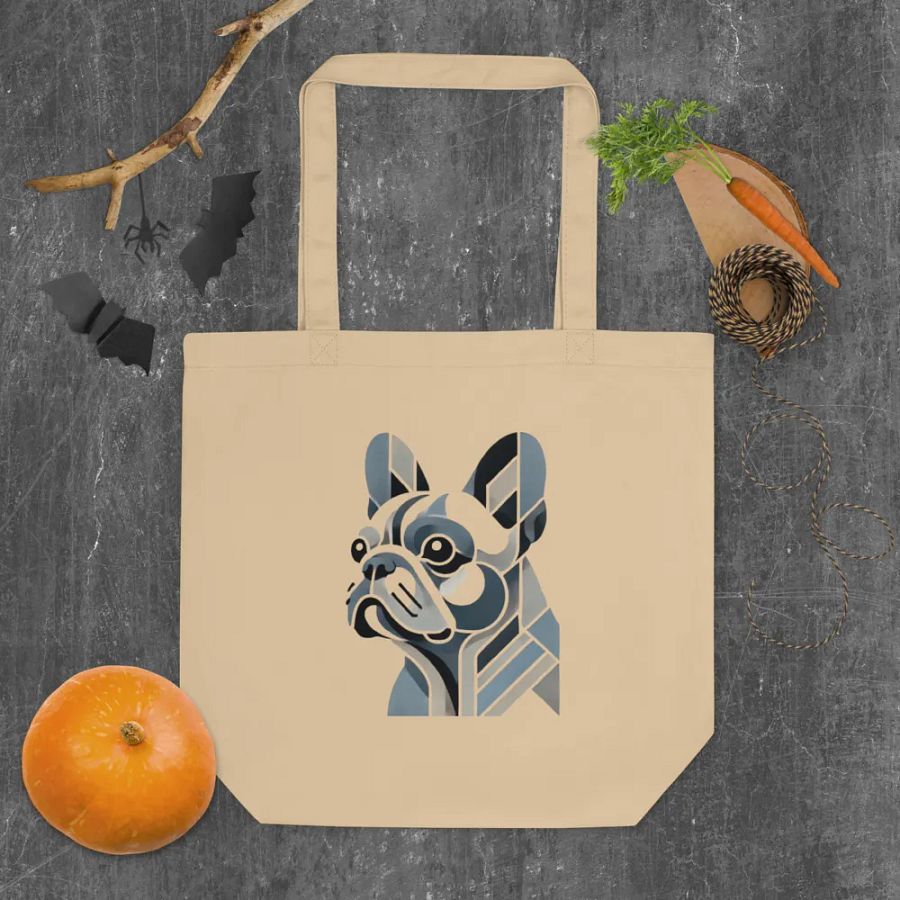 Frenchie Chic Tote Bag product image (5)