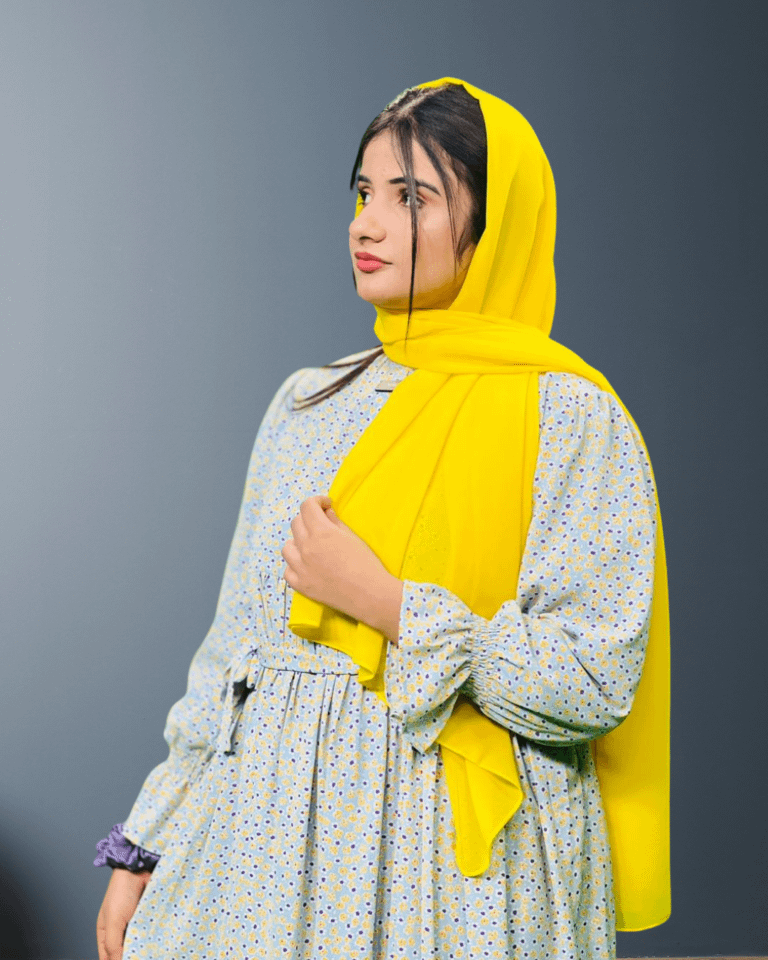 White Floral Maxi Abaya product image (1)