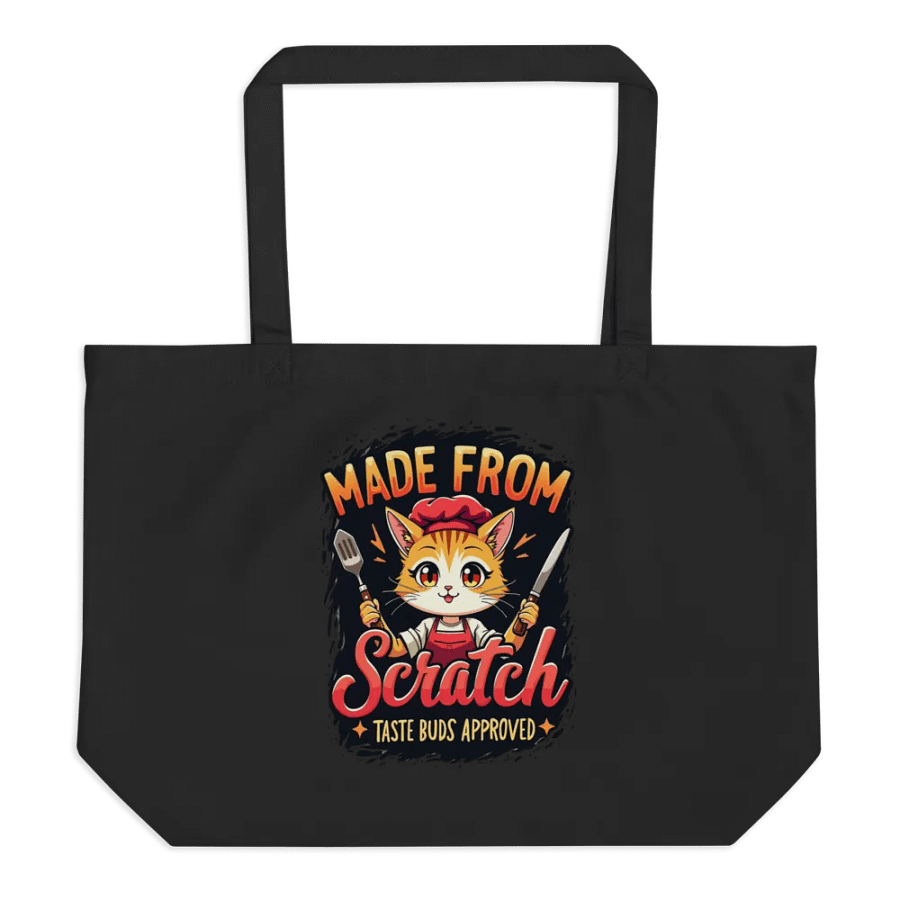 Made From Scratch Cat Chef Tote product image (1)