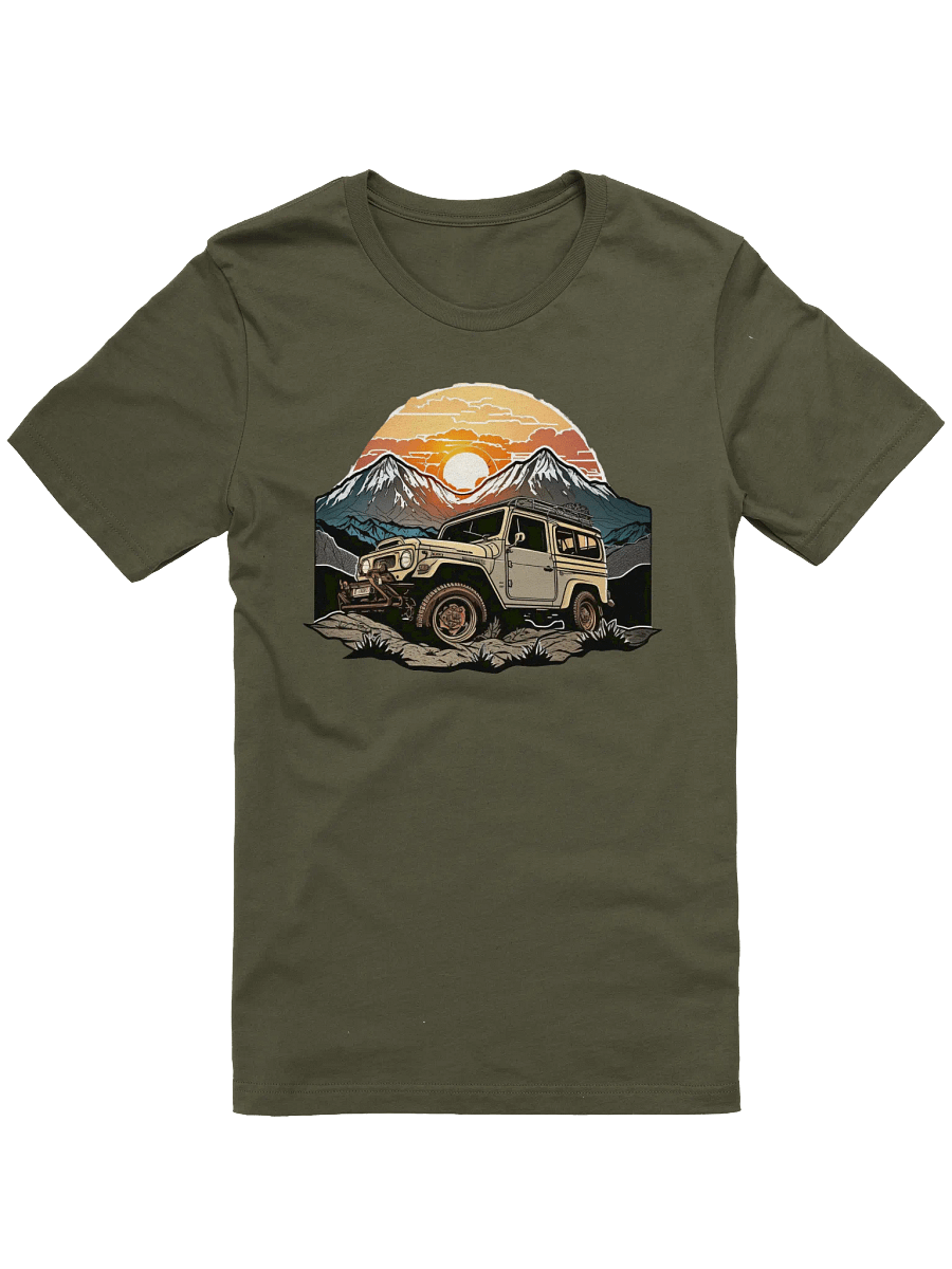 Vintage Toyota FJ40 Land Cruiser T-Shirt product image (5)