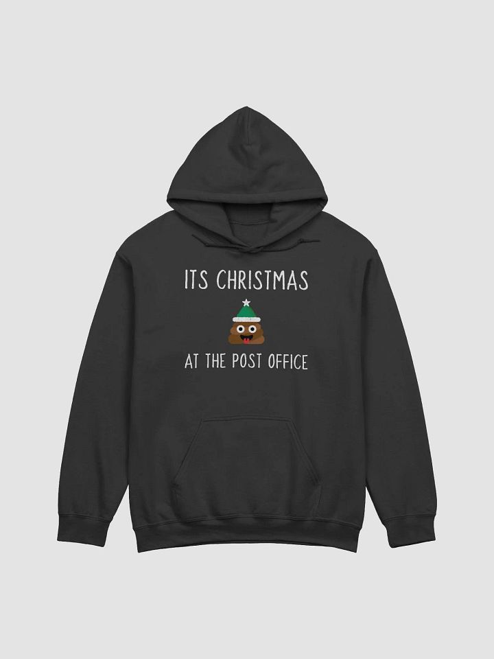 Christmas Poop Emoji Postal Worker Unisex Hoodie product image (1)