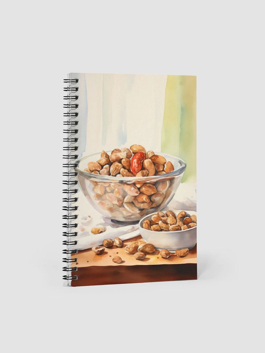 Nuts in Bowls Spiral Notebook product image (1)