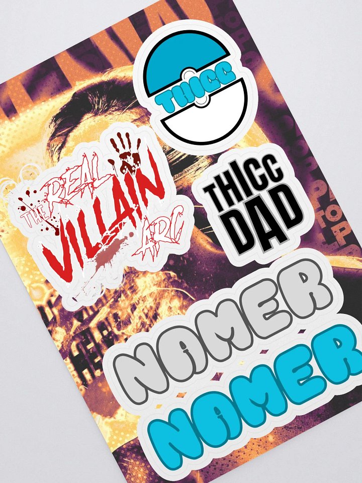 Thicc Sticker Pack product image (1)