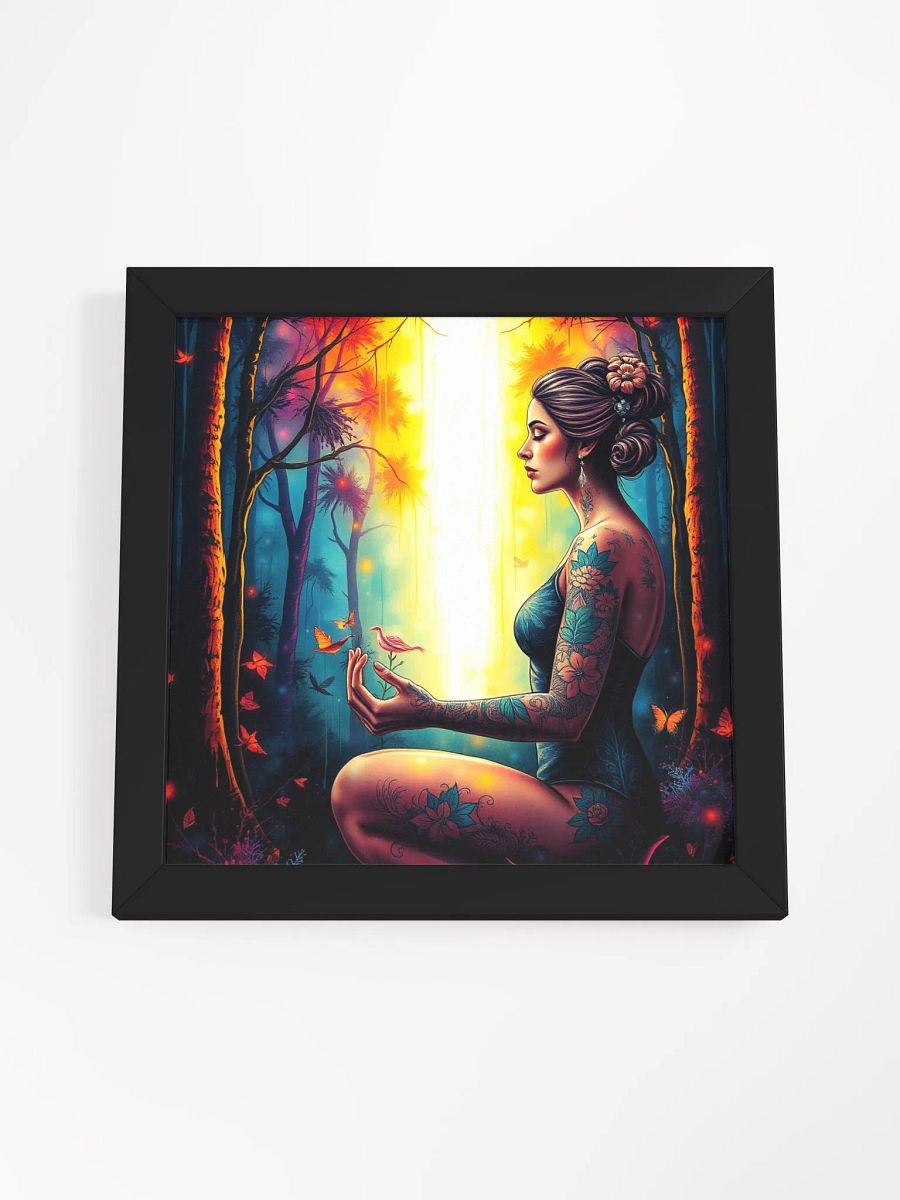 Vibrant Ayous Wood Framed Art Print product image (18)