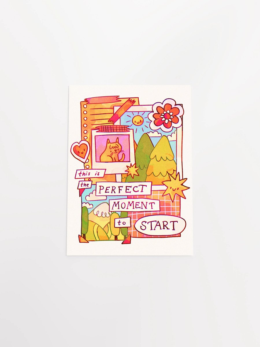 The Perfect Moment to Start Print product image (5)