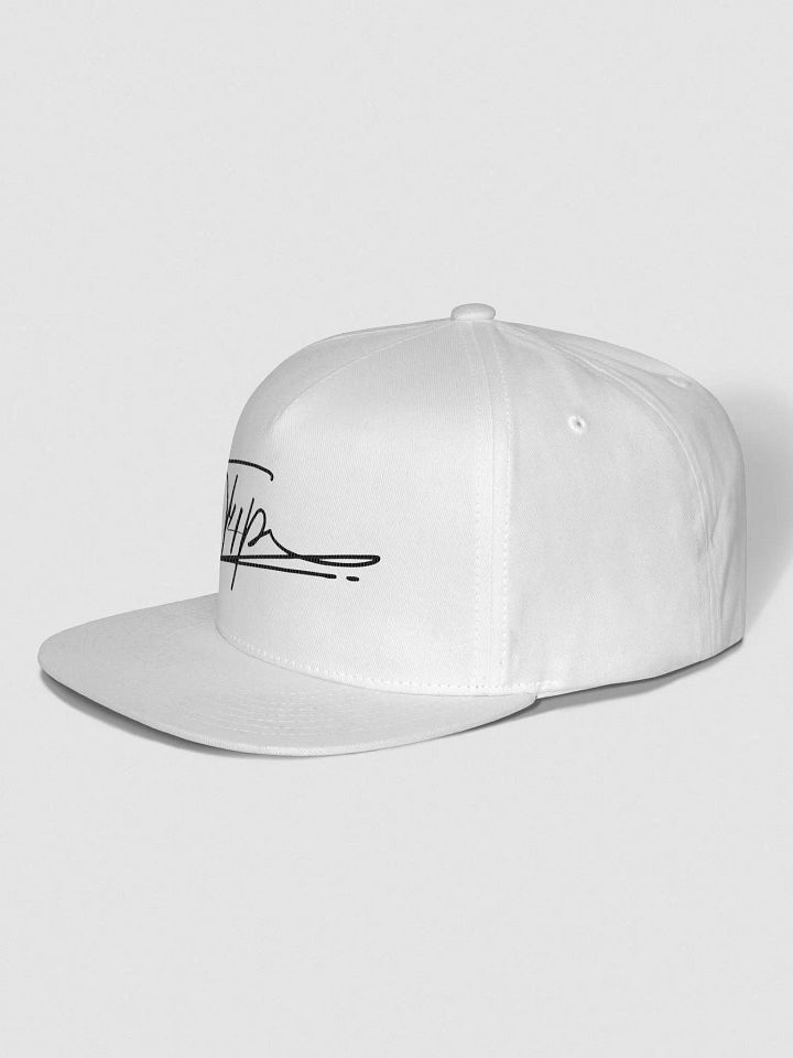 T4P Flat Snapback - White/Black product image (2)