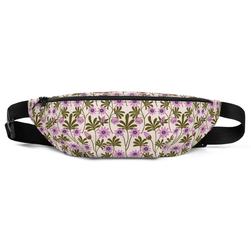 Passion Blooms - Pink and Green - Fanny Pack product image (4)