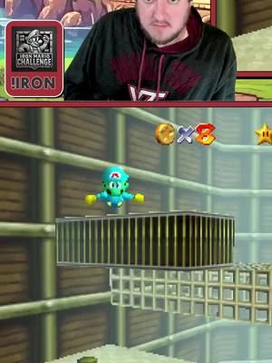 The #IronMario Challenge is amazing! | #fyp #mario #ironmario #romhack #challengerun #damageless