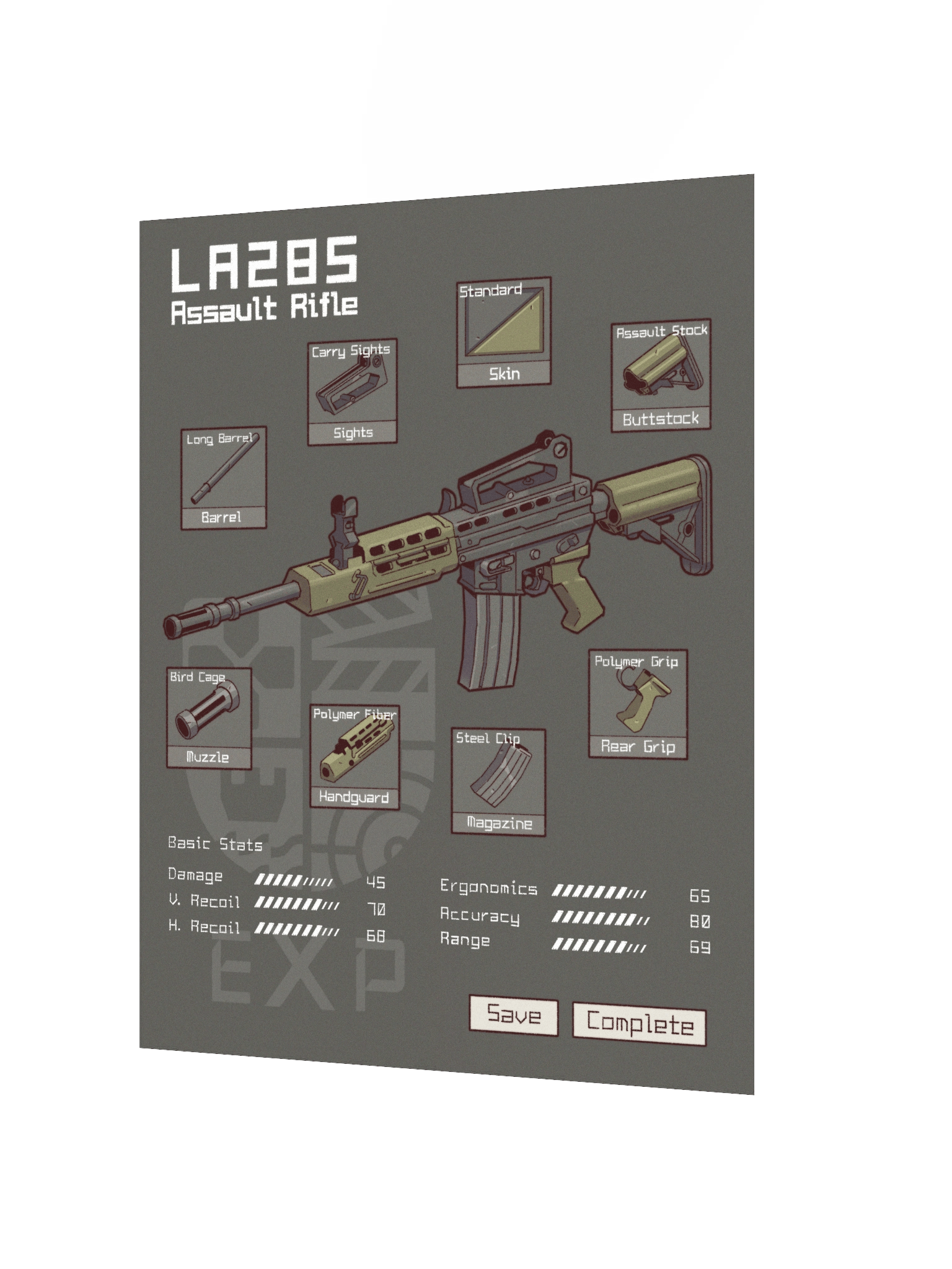 LA285 Video Game Inventory Poster product image (2)