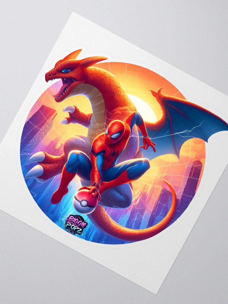 Spider-man x Chairzard x Biggiepopz sticker product image (2)