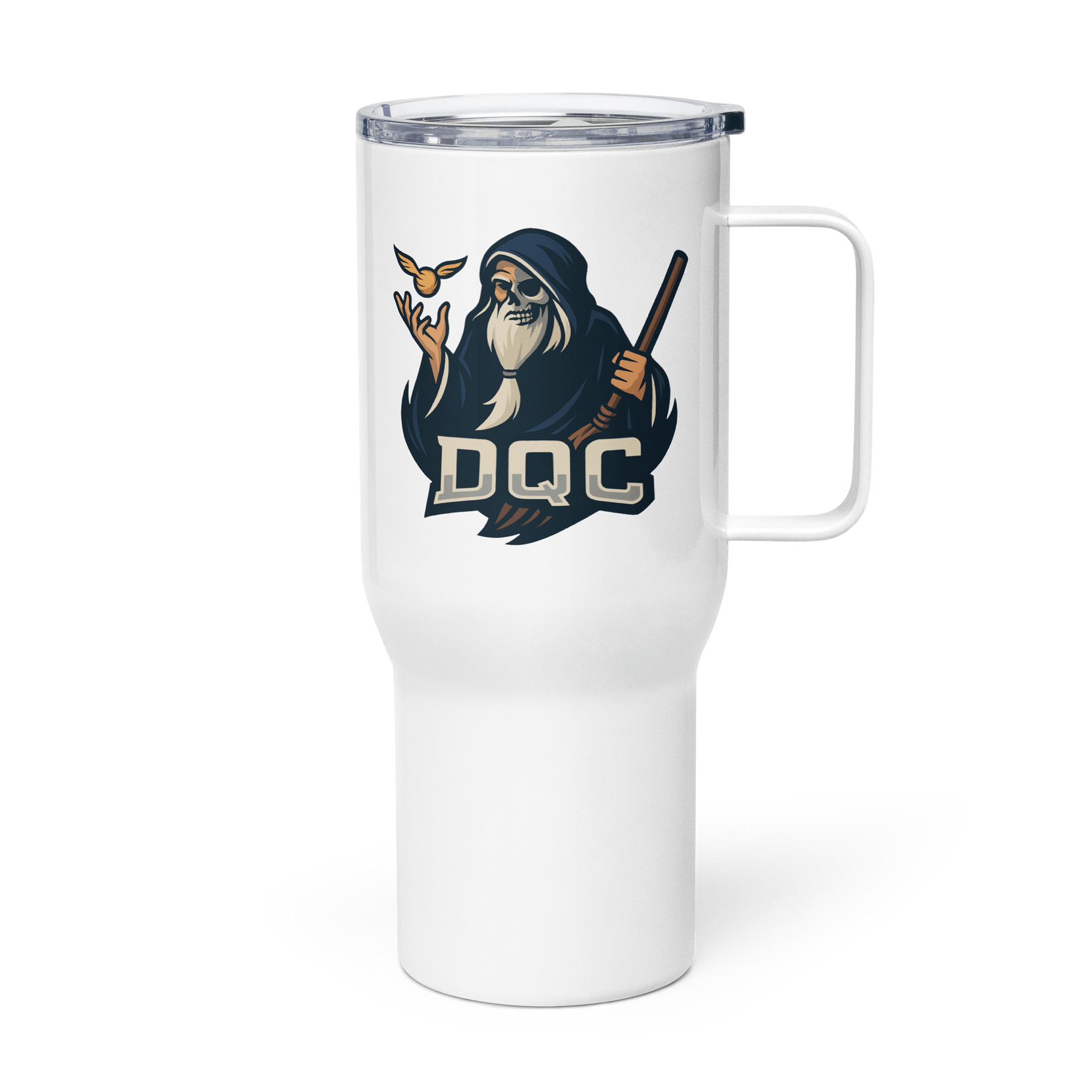 Dumbledorks Quidditch Club Team Travel Mug with a Handle product image (3)