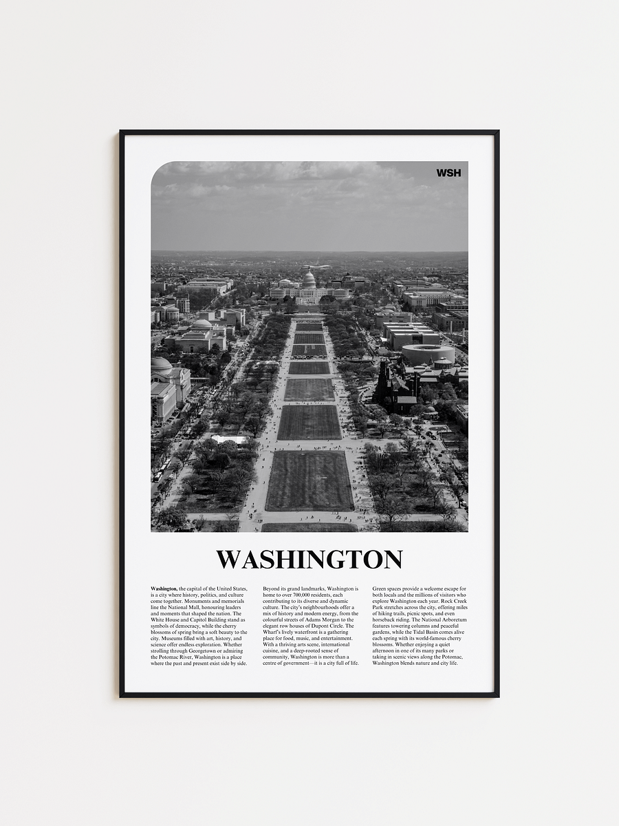 Washington 03 Newspaper Poster product image (1)