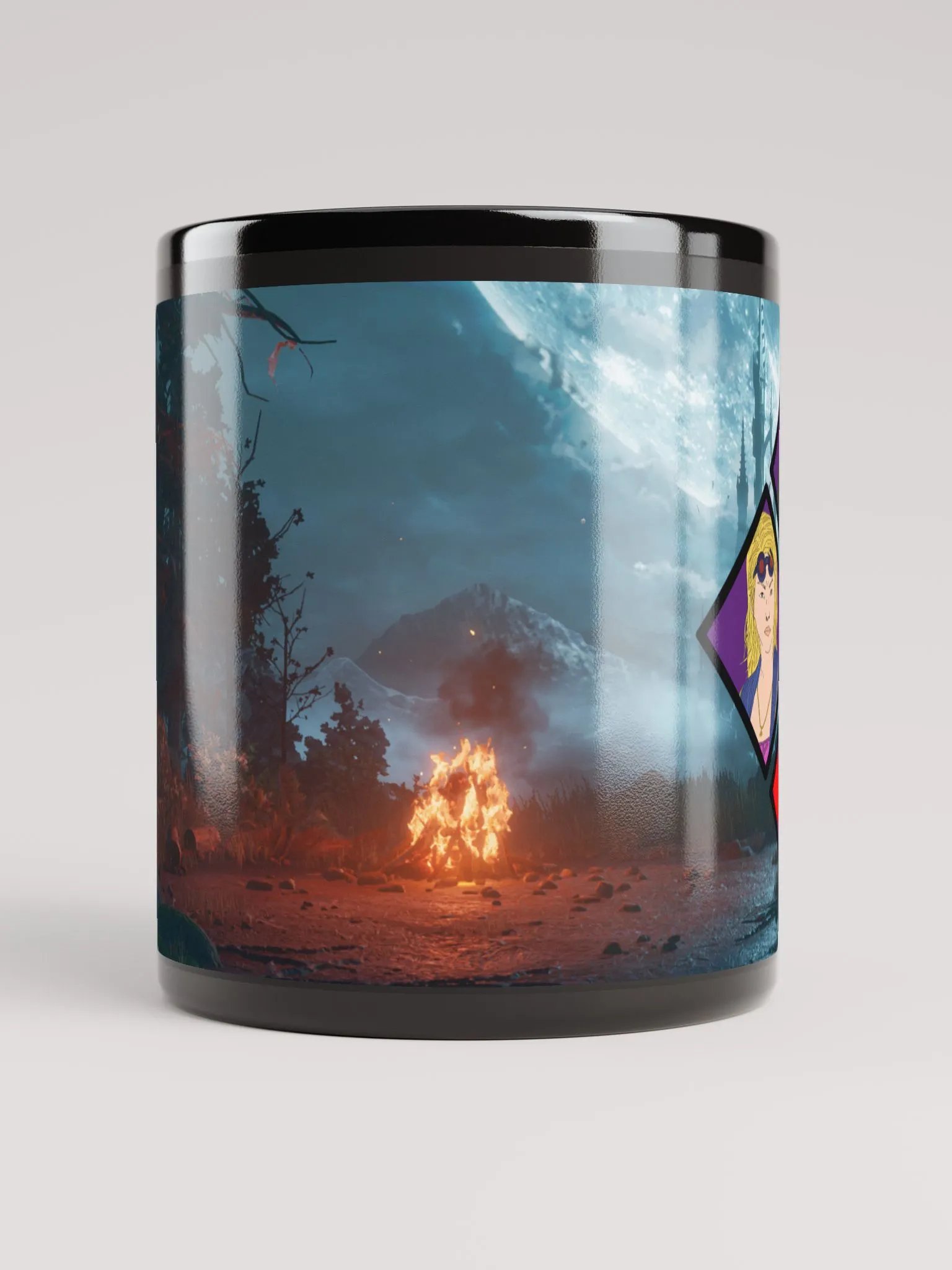 Moonlit Castle Mug product image (5)