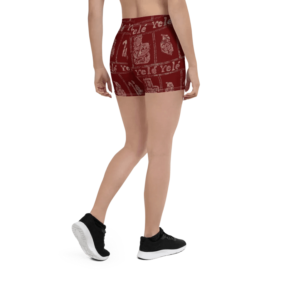 Red and White Royalty Print Shorts product image (10)