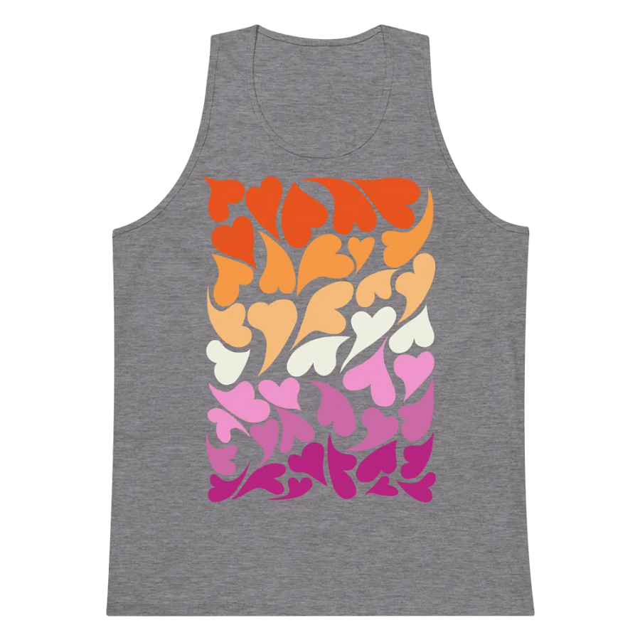 Nestled PRIDE Lesbian Tank Top product image (47)