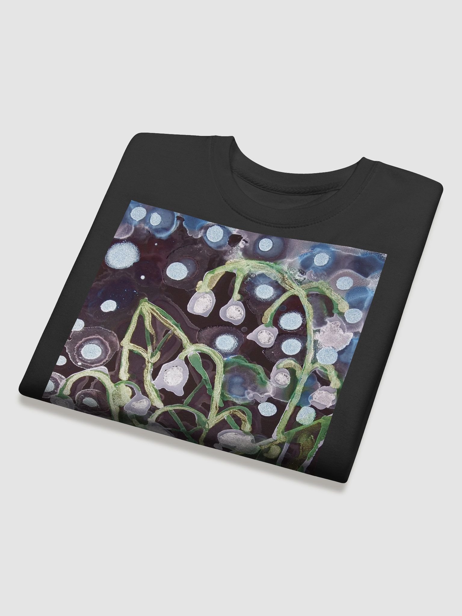 Lilies of the Valley Ink Art Painting product image (4)