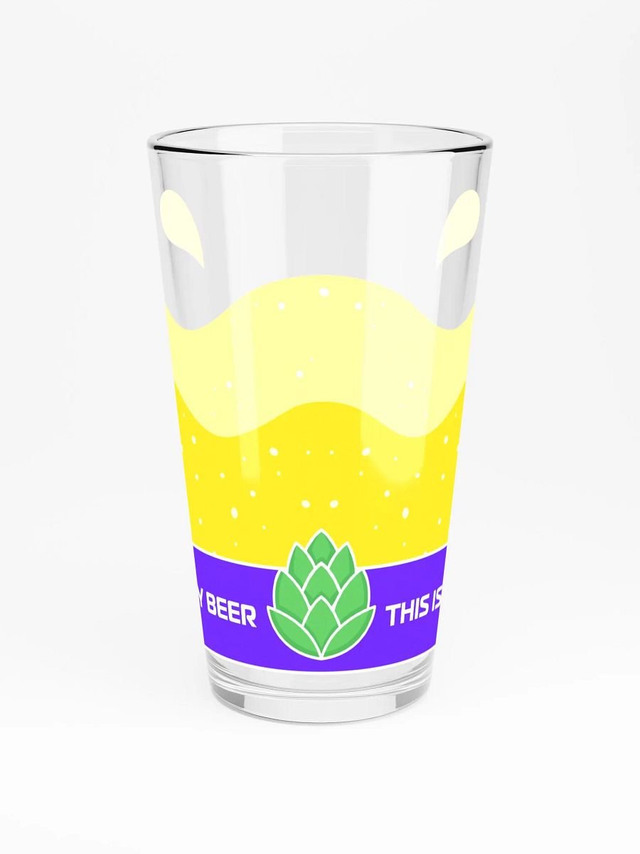 This Probably Beer Pint Glass product image (4)