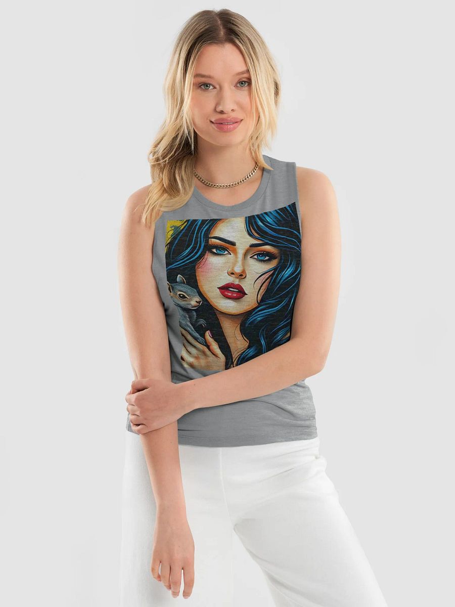 Whimsical Squirrel Whisperer Muscle Tank product image (3)