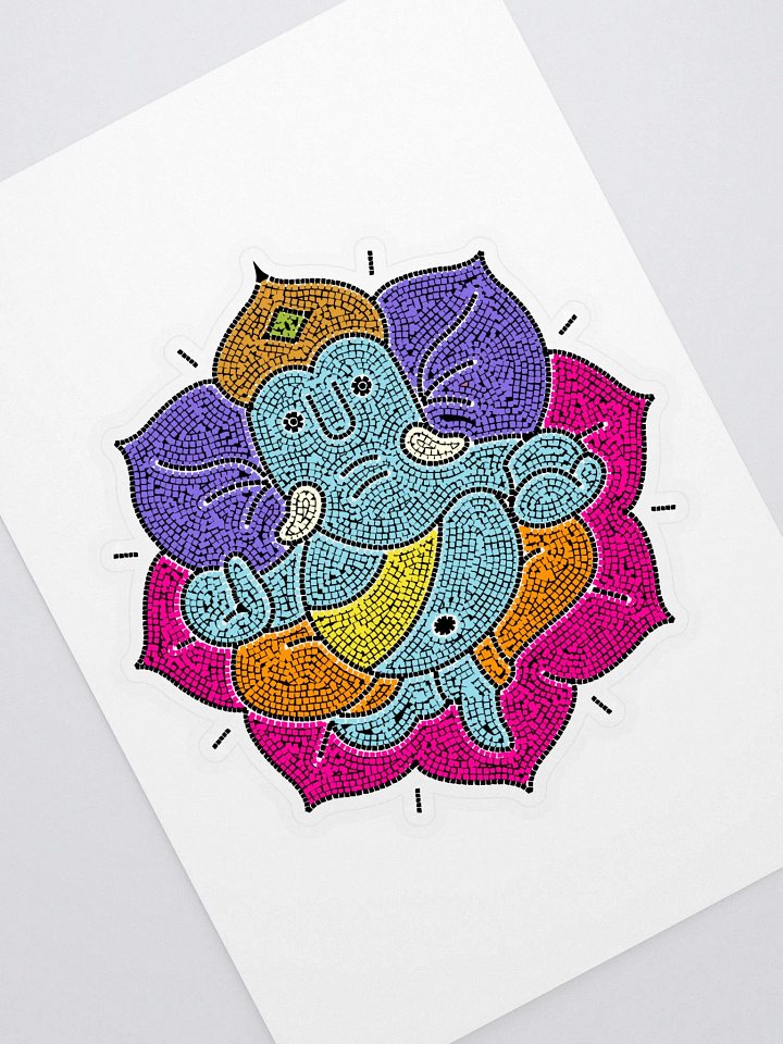 Mystic Elephant Kiss Cut Sticker Sheet product image (1)