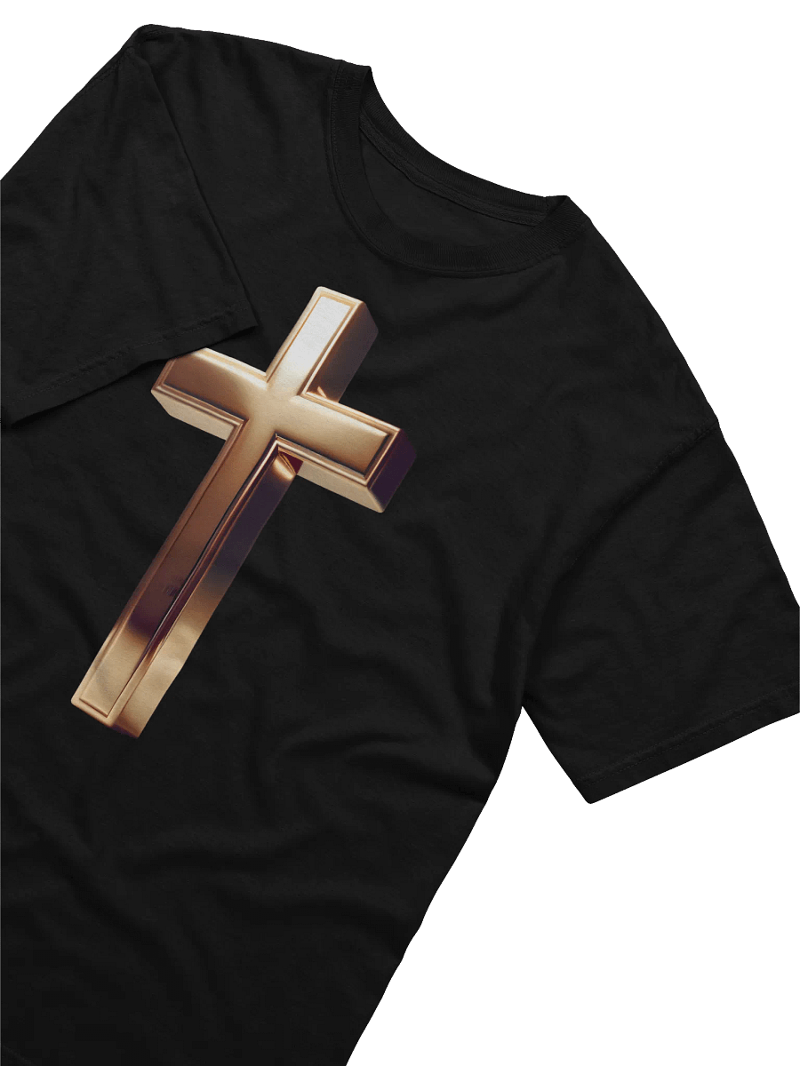 Reflective Cross Gold T-Shirt product image (7)