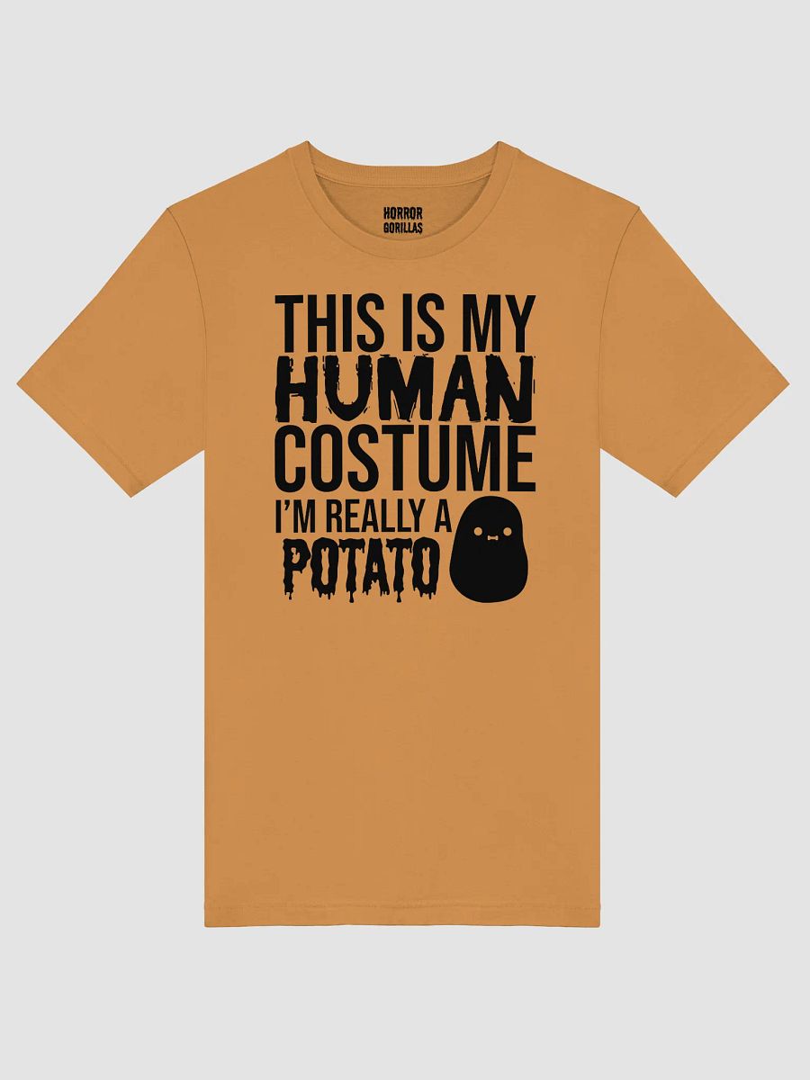 This Is My Human Costume I'm Really A Potato Funny Halloween T-Shirt product image (22)