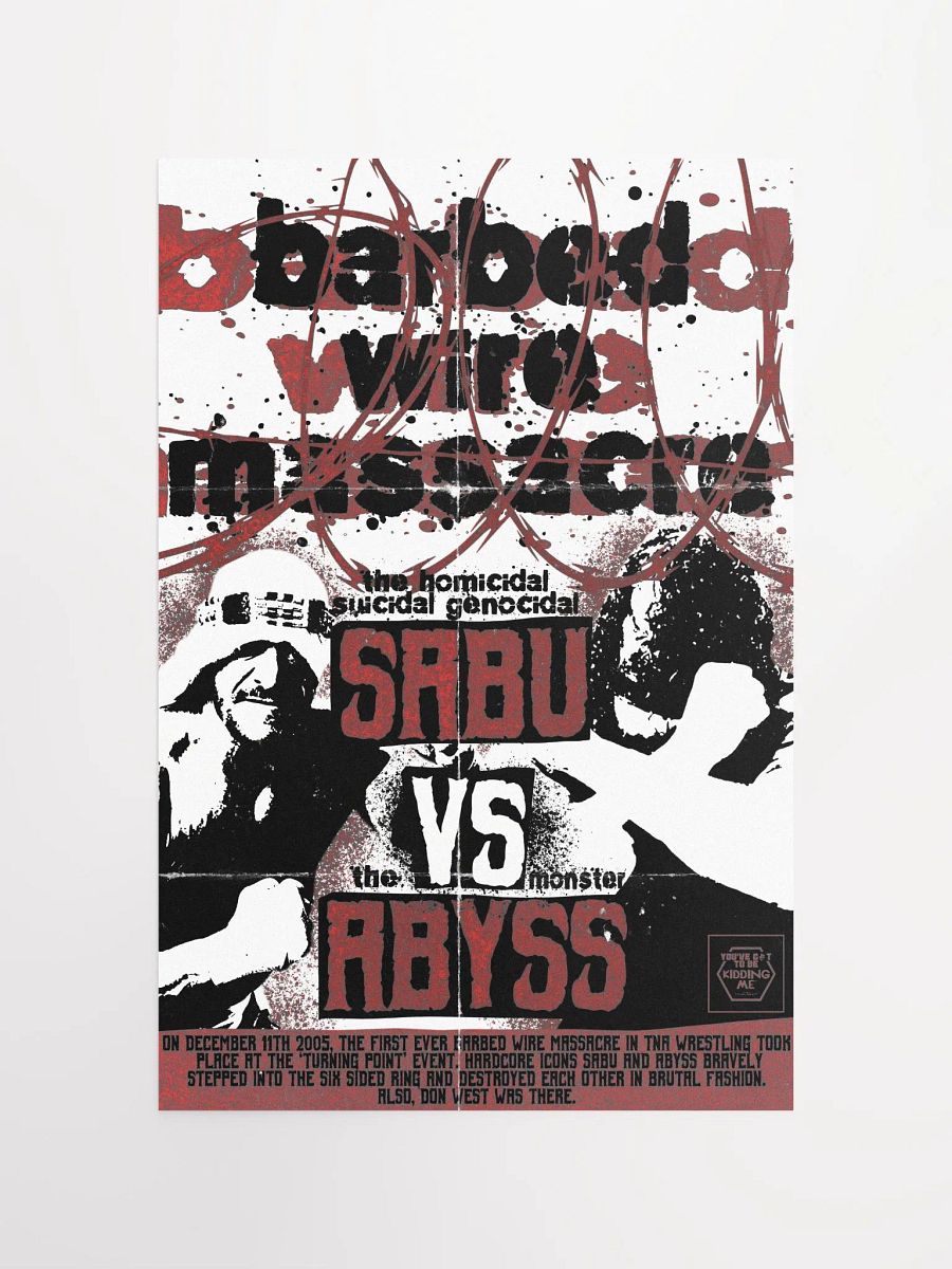 Barbed Wire - December 2005 Episode Poster product image (4)