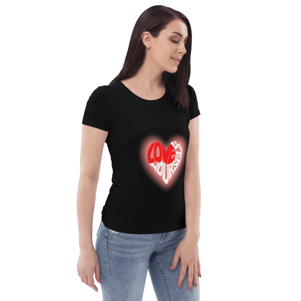 Love Yourself Heart Graphic Tee product image (8)