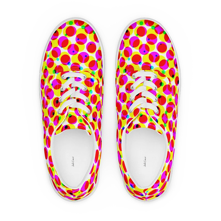 Polka Dot Lace-Up Shoes product image (1)