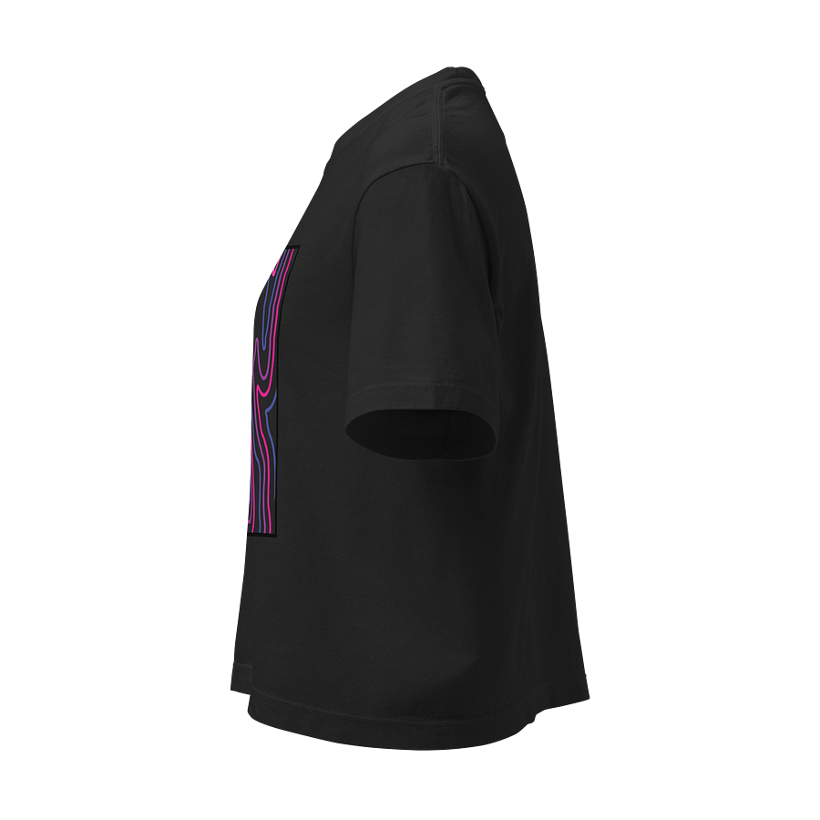 Topographic Pride Bi Shirt Vertical product image (3)