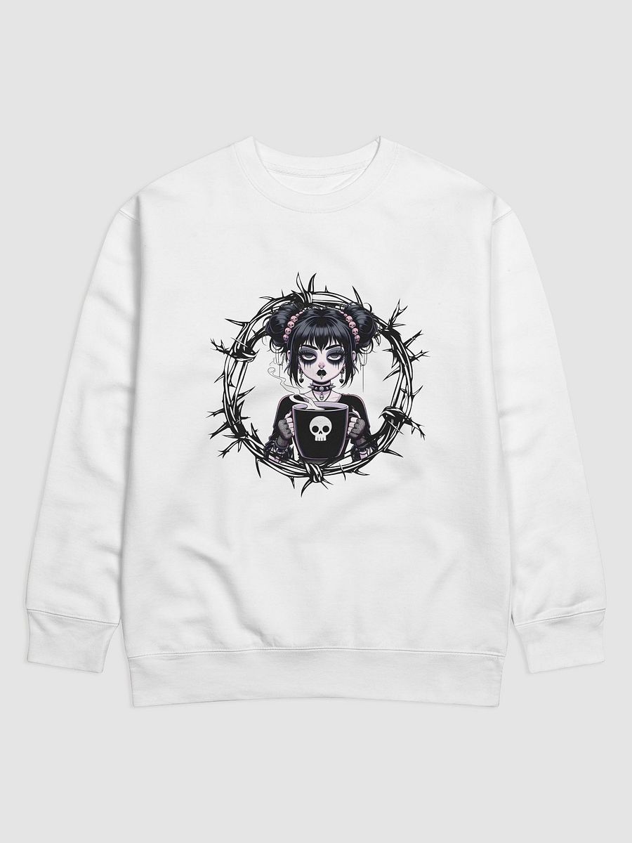 Bitter But Sweet Goth Coffee Girl Sweatshirt product image (1)