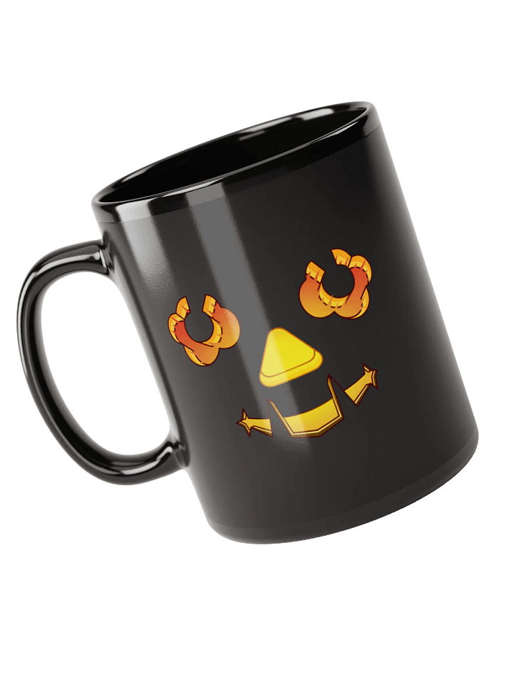 Flame face - Black mug product image (1)