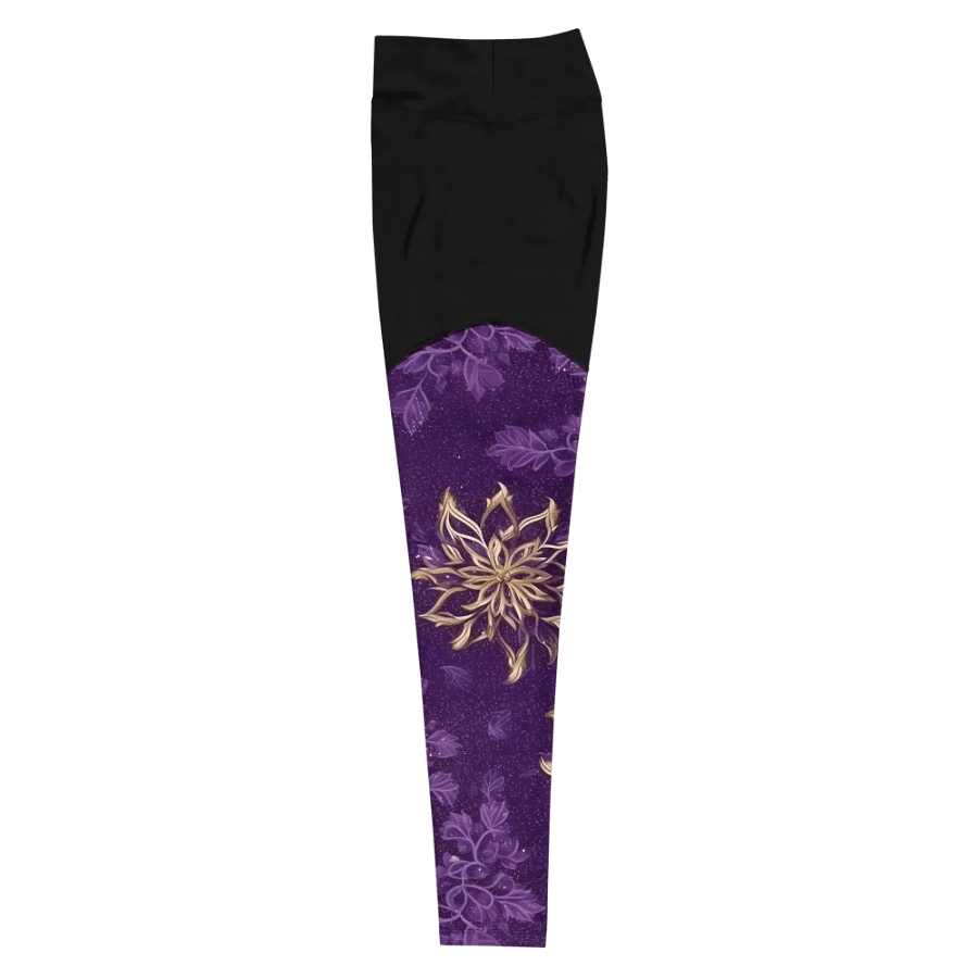 Purple Glam 02 Leggings product image (4)