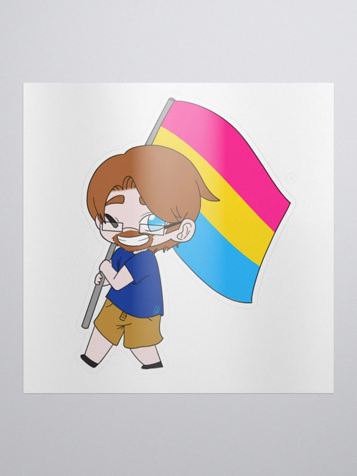 Shemp Pansexual Sticker! product image (1)