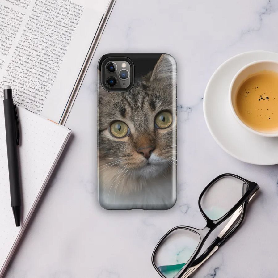 Curious Cat Phone Case - Eye-Catching Protection product image (38)